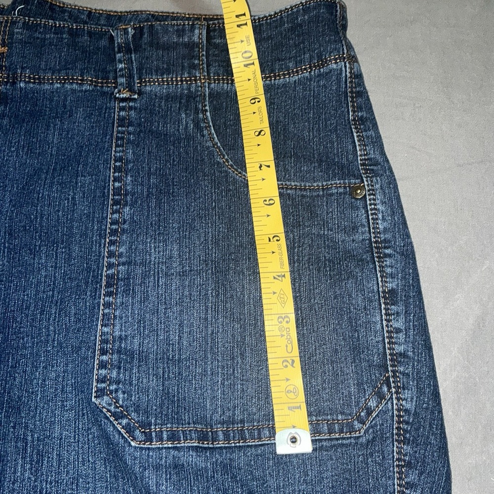 Gloria Vanderbilt All Around Slimming Effect Womens 20W Bermudas Shorts Pockets - Picture 5 of 10